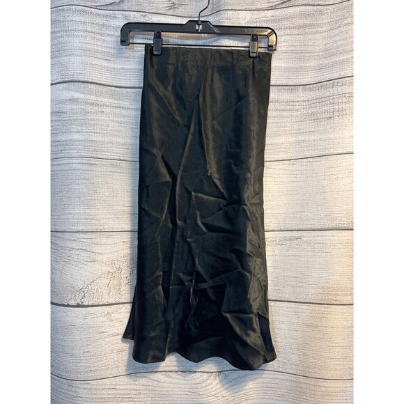 Babaton Black Slip Maxi Skirt Size 0 - Picture 2 of 4